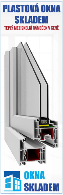 Plastová okna skladem