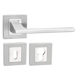 Klika NEO-HR - Chrom lesklý / Nikl broušený Klika NEO-HR - Chrom lesklý / Nikl broušený