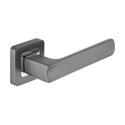 Interiérové kování - klika BOLZANO-HR, Grafit/chrom Interiérové kování - klika BOLZANO-HR, Grafit/chrom