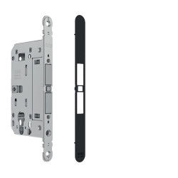 AGB - Magnetický zámek TOUCH & CLOSE PZ s krytkou - 60 | BS - Černá matná