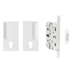 AGB - Set na otočné dveře WAVE - HR PZ | WS - Bílá matná AGB - Set na otočné dveře WAVE - HR PZ | WS - Bílá matná