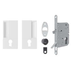 AGB - Set na posuvné dveře WAVE - HR PZ | WS - Bílá matná AGB - Set na posuvné dveře WAVE - HR PZ | WS - Bílá matná