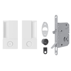 AGB - Set na posuvné dveře WAVE - HR WC | WS - Bílá matná AGB - Set na posuvné dveře WAVE - HR WC | WS - Bílá matná