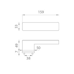 AS - BRISA - RT 7S | OLS - Mosaz broušená AS - BRISA - RT 7S | OLS - Mosaz broušená