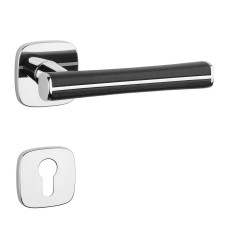 AS - DAVIDIA - QR 7S | OC - Chrom lesklý / černá kůže AS - DAVIDIA - QR 7S | OC - Chrom lesklý / černá kůže