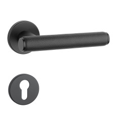 AS - EGERIA - R 7S | BS - Černá matná / černá kůže AS - EGERIA - R 7S | BS - Černá matná / černá kůže