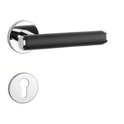 AS - EGERIA - R 7S | OC - Chrom lesklý / černá kůže AS - EGERIA - R 7S | OC - Chrom lesklý / černá kůže