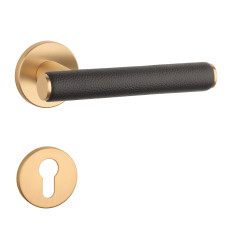 AS - EGERIA - R 7S | OLS - Mosaz broušená / hnědá kůže AS - EGERIA - R 7S | OLS - Mosaz broušená / hnědá kůže