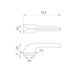 AS - GLADIOLA - RT 7S | OLV PVD - Mosaz leštěná lakovaná PVD AS - GLADIOLA - RT 7S | OLV PVD - Mosaz leštěná lakovaná PVD