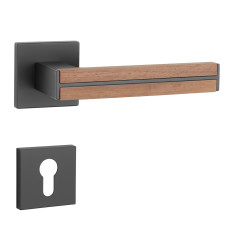 AS - IMPERATA - HR 7S | BS - Černá matná / dřevo ořech AS - IMPERATA - HR 7S | BS - Černá matná / dřevo ořech