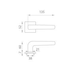 AS - MELA - HR 7S | OCS - Chrom broušený AS - MELA - HR 7S | OCS - Chrom broušený