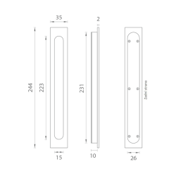 AS - Mušle - 239 | BS - Černá matná / kůže AS - Mušle - 239 | BS - Černá matná / kůže