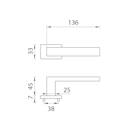 AS - PINA - RT 7S BS - Černá matná