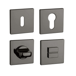 AS - ROZETA - HR 5S | ANT.L PVD - Antracit lesklý PVD AS - ROZETA - HR 5S | ANT.L PVD - Antracit lesklý PVD