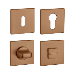 AS - ROZETA - HR 5S | CUM PVD - Měď matná PVD AS - ROZETA - HR 5S | CUM PVD - Měď matná PVD