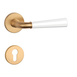 ASM - MARIGOLD 2 - R 7S | OLS/WS - Mosaz broušená / bílá matná ASM - MARIGOLD 2 - R 7S | OLS/WS - Mosaz broušená / bílá matná