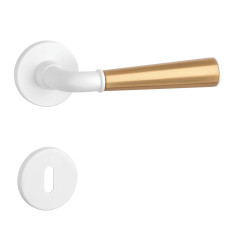 ASM - MARIGOLD 3 - R 7S | WS/OLS/WS - Bílá matná / mosaz broušená / bílá matná ASM - MARIGOLD 3 - R 7S | WS/OLS/WS - Bílá matná / mosaz broušená / bílá matná