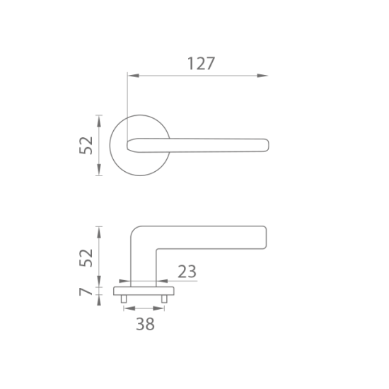 AT - OLEANDRO - R 7S BS - Černá matná