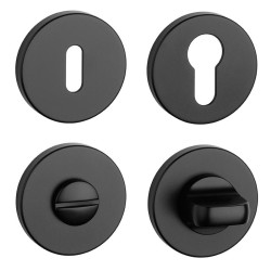 AT - ROZETA - R 7S | BS - Černá matná