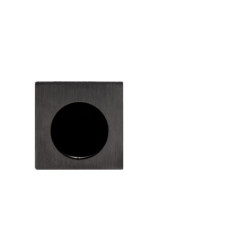 ATZ - Madélko do čela posuvných dveří 3919 hranaté | BS - Černá matná