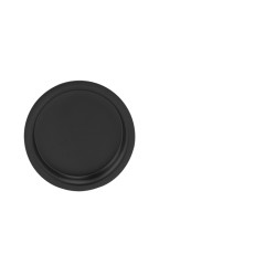 ATZ - Mušle kulatá bez otvoru 7503 - R | BS - Černá matná