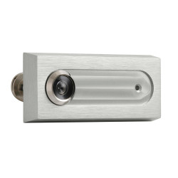 AXA - Jmenovka ATLAS2 s kukátkem | F1 - Přírodní elox