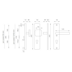 AXA - PRESTIGE | F1 - Přírodní elox