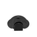 AXA - Zarážka dveří zaoblená - FS65 | BS - Černá matná