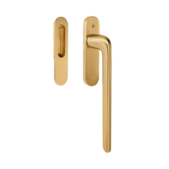 CB - HS PORTAL ID313 - klika/mušle | Zlatá matná (OM)