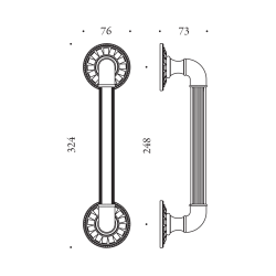 CB - MADLO IMPERO - 324/248 | Chrom lesklý (AG)