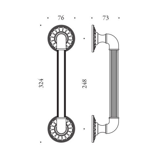 CB - MADLO IMPERO - 324/248 | Chrom lesklý (AG)