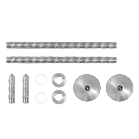 CB - Spojovací materiál pro ks DŘEVO | Chrom matný (CM)