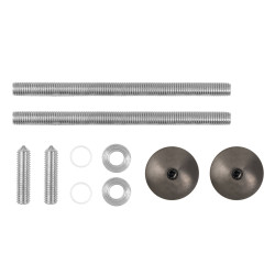 CB - Spojovací materiál pro ks DŘEVO | Grafit matný PVD (GM)