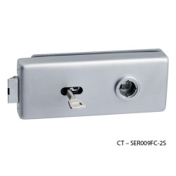 CT - 18000 Kování na skleněné dveře | CP - Chrom perla