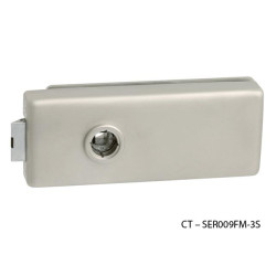 CT - 18000 Kování na skleněné dveře | NP - Nikl perla