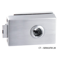 CT - 7000 Kování na skleněné dveře | OCS - Chrom broušený