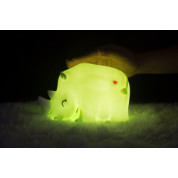 DHK - Silikonová noční lampička - Nosorožec DHK - Silikonová noční lampička - Nosorožec