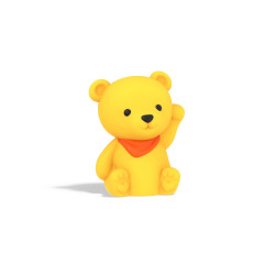 DHK - Silikonová noční lampička - Žlutý medvídek DHK - Silikonová noční lampička - Žlutý medvídek