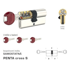 DK - PENTA cross S | NP - Nikl perla DK - PENTA cross S | NP - Nikl perla