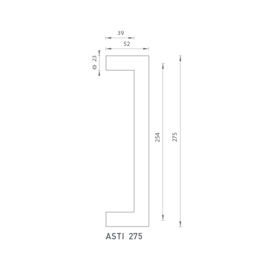 FO - Madlo Asti 275 | ANT - Antracit