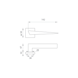 FO - NAXOS - HR | BS - Černá matná FO - NAXOS - HR | BS - Černá matná