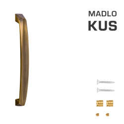 FO - madlo CRYSTAL | OGS - Bronz česaný matný FO - madlo CRYSTAL | OGS - Bronz česaný matný