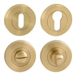 FO - ROZETA - R | OLS - Mosaz broušená