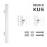 FT - MADLO kód 831 25x25 mm SP ks WS - Bílá matná FT - MADLO kód 831 25x25 mm SP ks WS - Bílá matná
