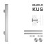 FT - MADLO kód 831 25x25 mm UN ks BN - Broušená nerez FT - MADLO kód 831 25x25 mm UN ks BN - Broušená nerez