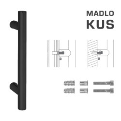 FT - MADLO kód K00 Ø 25 mm SP ks | BS - Černá matná