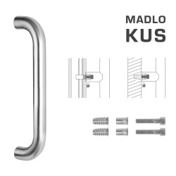 FT - MADLO kód K01 Ø 30 mm SP ks | BN - Broušená nerez