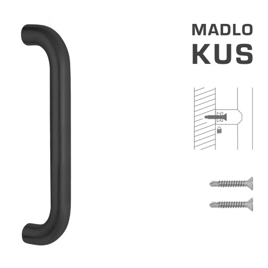 FT - MADLO kód K01 Ø 32 mm ST ks | BS - Černá matná