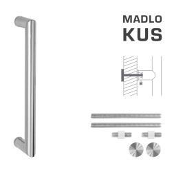 FT - MADLO kód K02 Ø 25 mm UN ks | BN - Broušená nerez