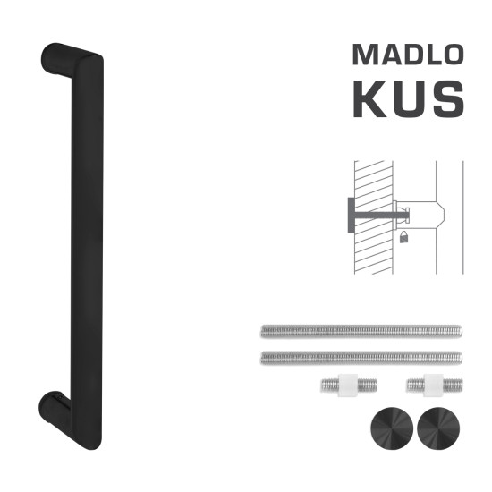 FT - MADLO kód K02 Ø 25 mm UN ks | BS - Černá matná